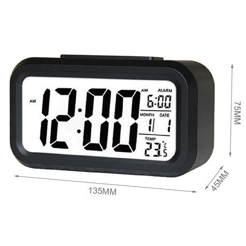 RELOJ DESPERT.MAYOU NR9249 NEGRO
